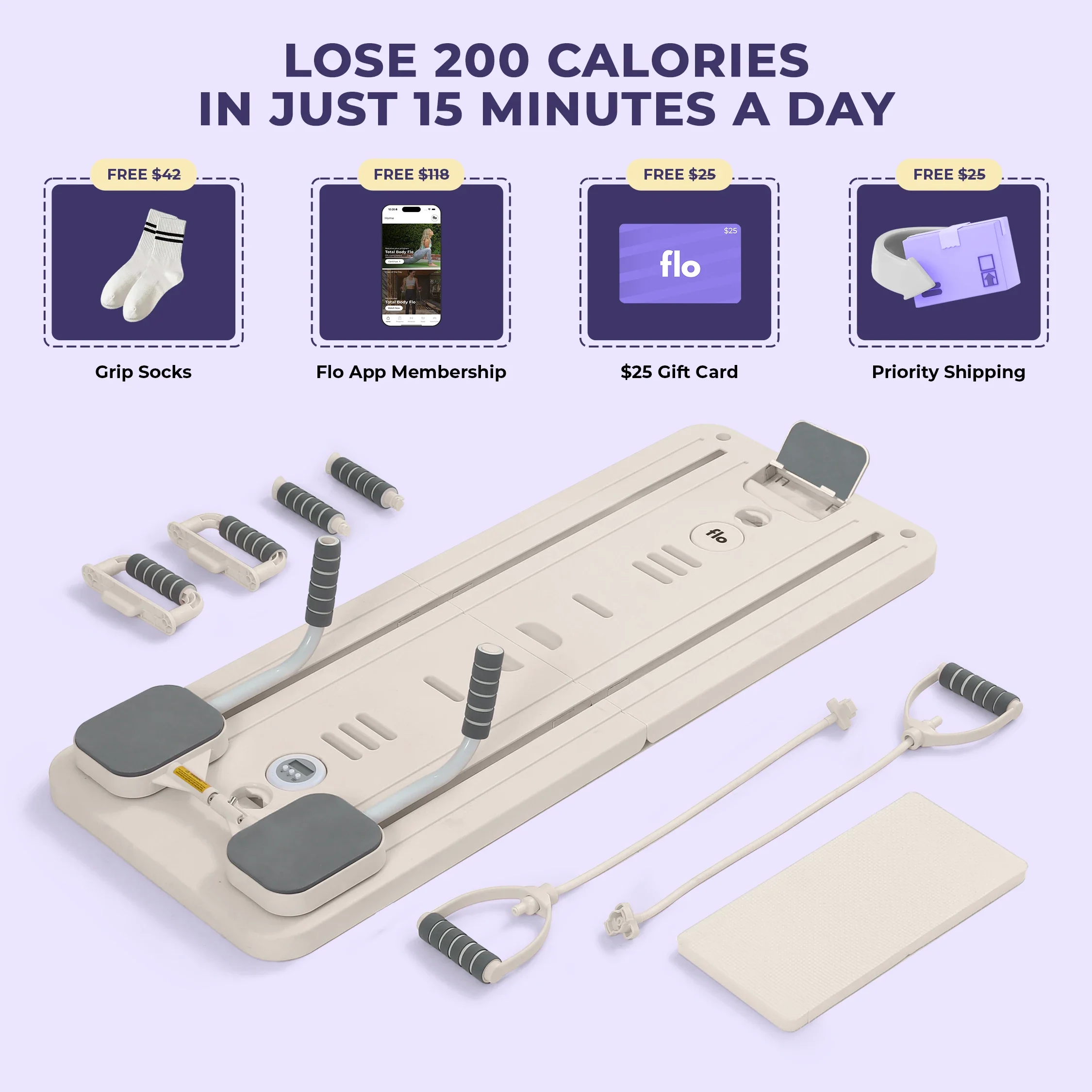 Flo Portable Pilates Reformer - Image 3